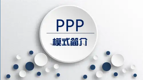 PPP模式介绍