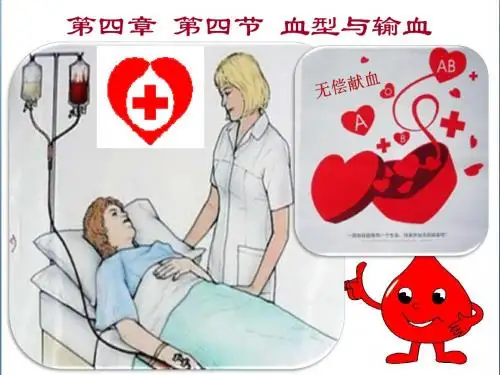 四单元四节输血与血型PPT课件