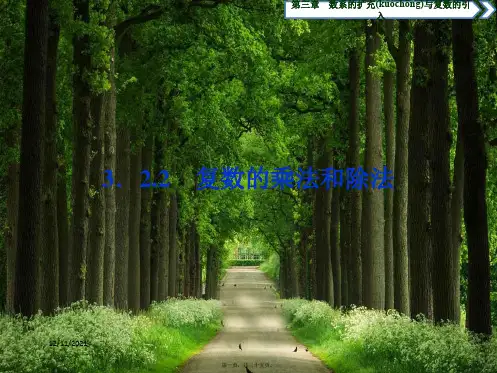 高中数学第3章数系的扩充与复数的引入3.2复数的运算3.2.2复数的乘法和除法b1高二12数学