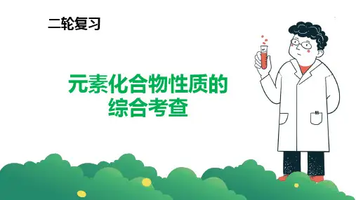 2023届高三化学高考备考二轮复习：元素及其化合物性质及其应用课件