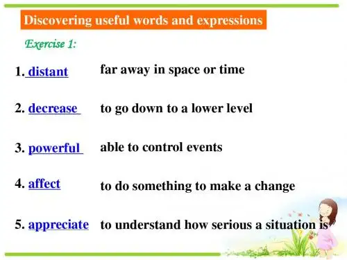 人教版高中英语必修2《ONTENTS  Unit 4 Wildlife protection  Learning about Language》公开课课件_17