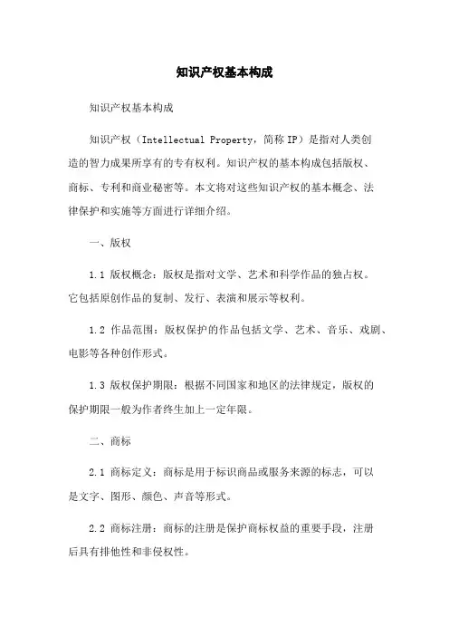 知识产权基本构成