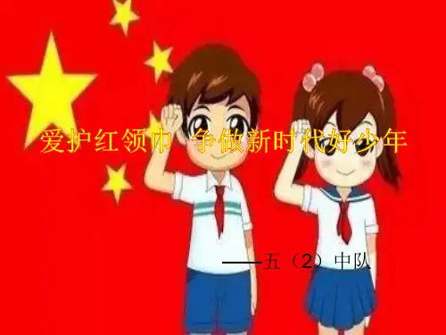 爱护红领巾  争做新时代好少年主题班会