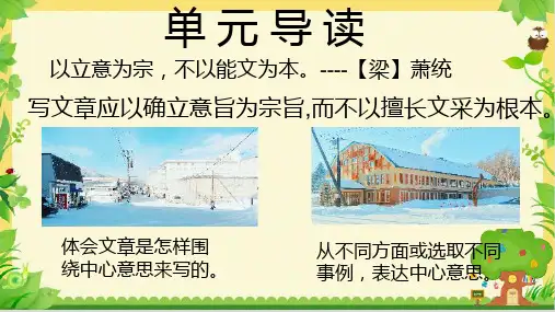 人教统编版六年级上册语文16夏天里的成长课件