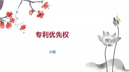 专利优先权 