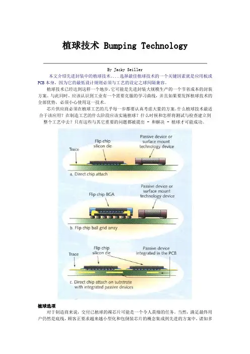 植球技术 Bumping Technology