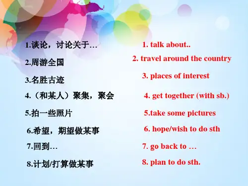 仁爱版七年级英语下册Unit8Topic2SectionA-PPT课件