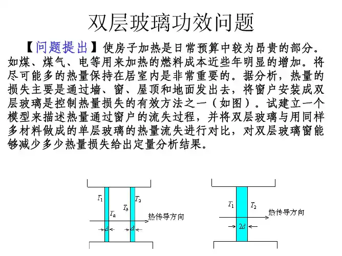 双层玻璃功效问题