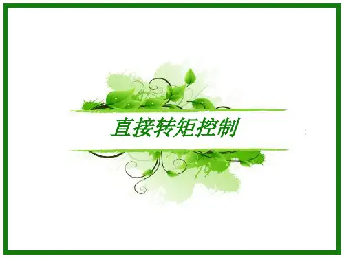 直接转矩控制