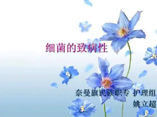 细菌的致病性