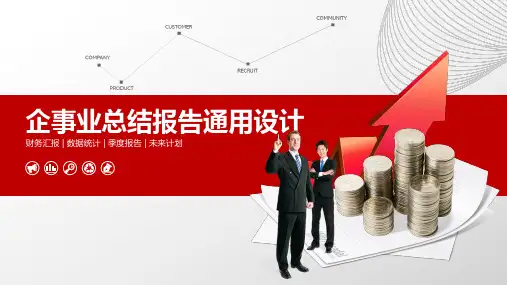 数据分析财务汇报通用PPT设计