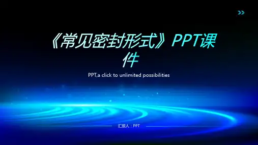 《常见密封形式》课件