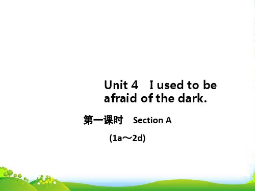 人教版九年级英语上册课件：Unit 4 时 Section A (1a2d)(共13张PPT)