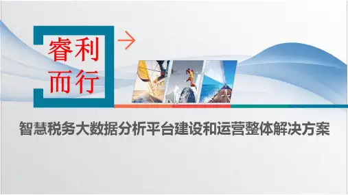 智慧税务大数据分析平台建设和运营整体解决方案