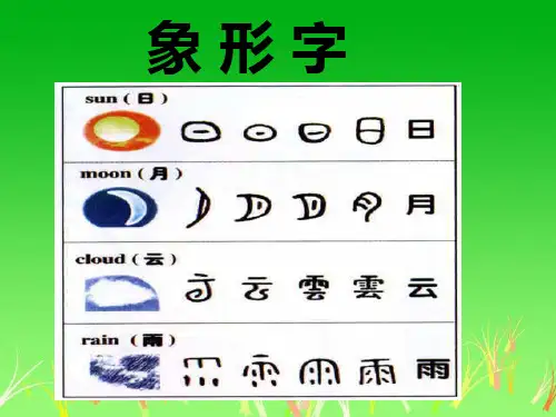 部编教材一年级上册语文《日月水火》精品PPT