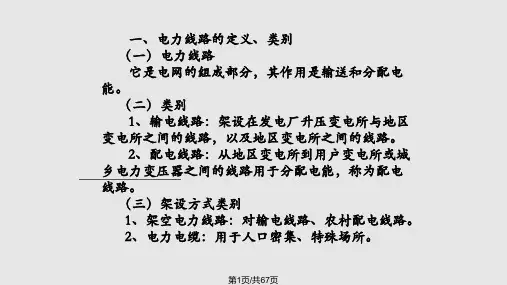 高压线路讲解PPT课件