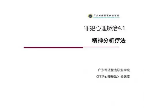 4.1：精神分析疗法.