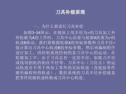 数控机床刀具补偿原理