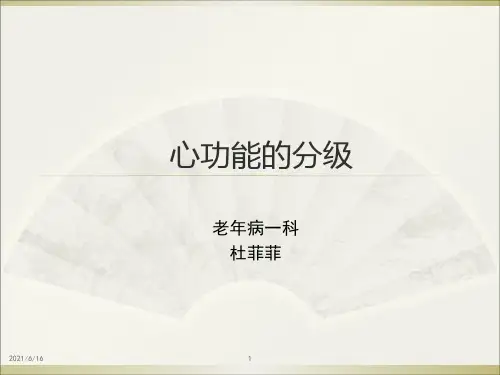心功能的分级.ppt