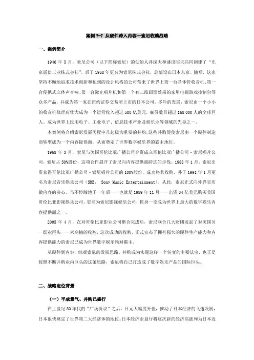 索尼