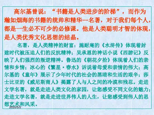 名著导读《童年》ppt课件