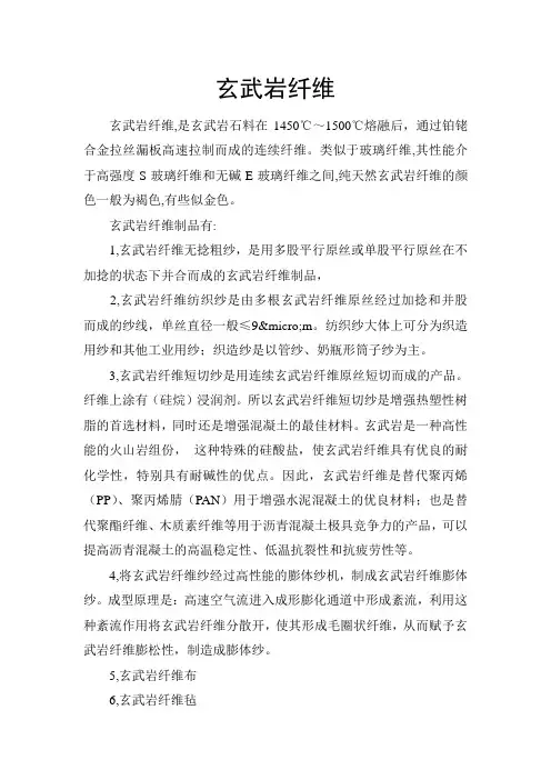 玄武岩纤维