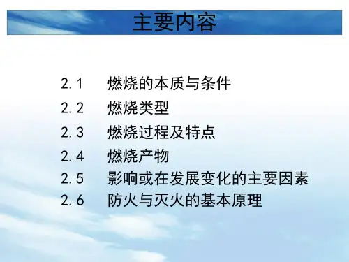 燃烧学基础知识培训PPT课件(2)