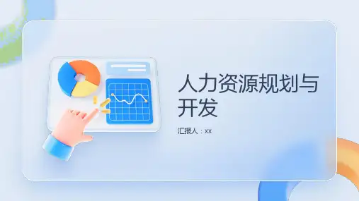 人力资源规划与开发人力资源管理商业计划书PPT