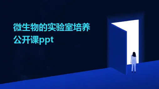 微生物的实验室培养公开课ppt
