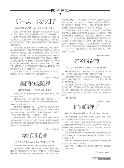 那一次,我流泪了 2