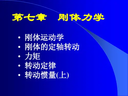 刚体力学 (8)