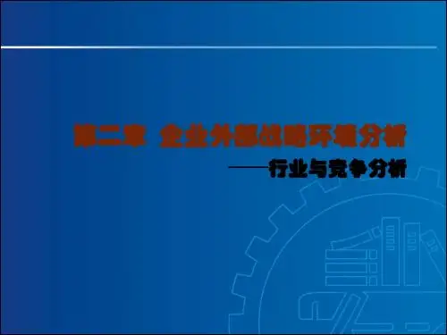 第二章-企业外部环境分析