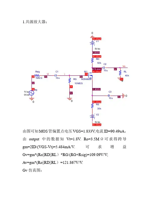 mos管设计