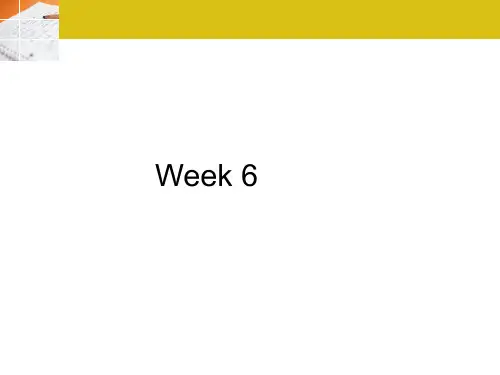 Week 6-Foreign currency exchange30页PPT文档