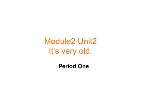 【精品】Moudle2 Unit2period1(课件)外研社(三起)-四年级英语下