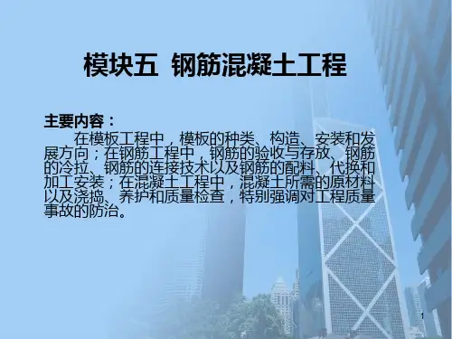 钢筋混凝土工程PPT课件