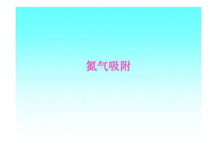 氮气吸附