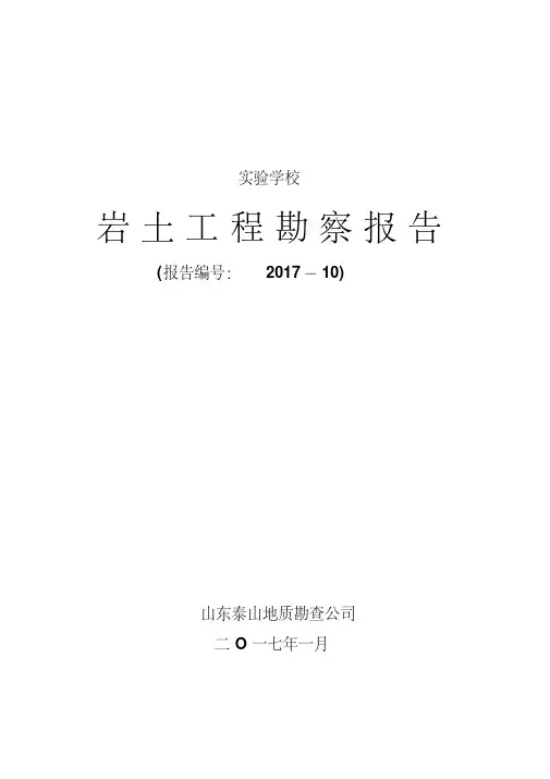 新版岩土工程勘察报告-新版.pdf