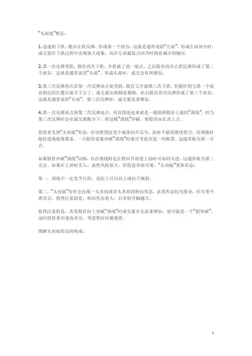 见底形态：“头肩底”详解[1]