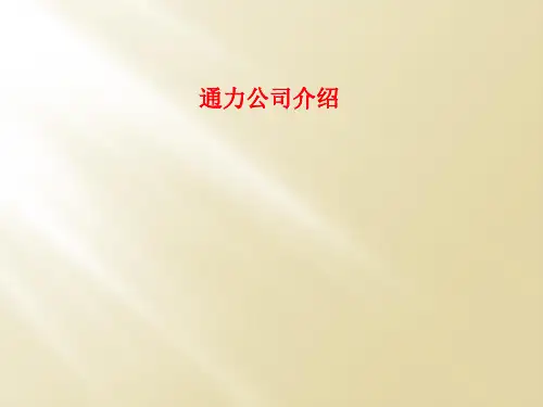 通力公司介绍