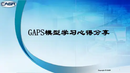 培训学习资料-GAPS模型-2022年学习资料
