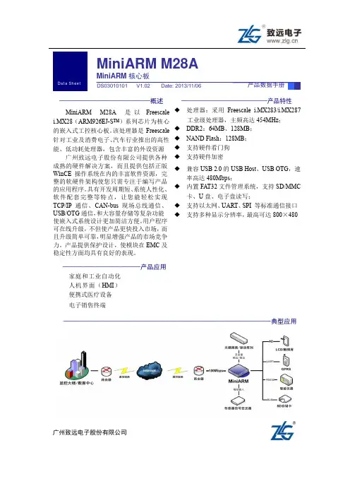 M287工控核心板数据手册