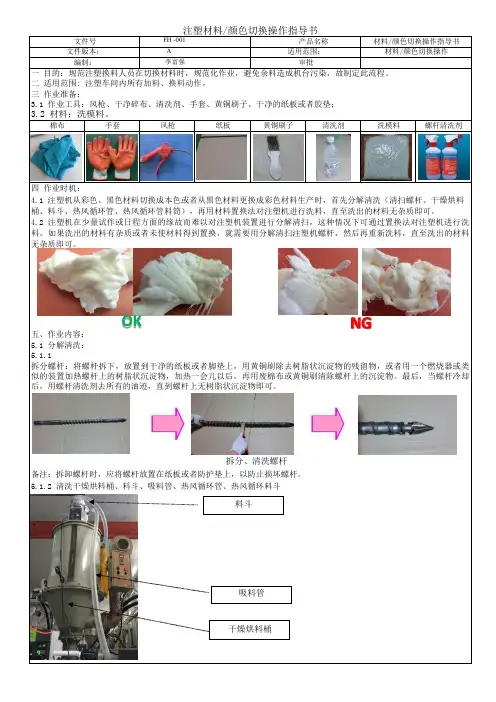 清洗螺杆作业指导书