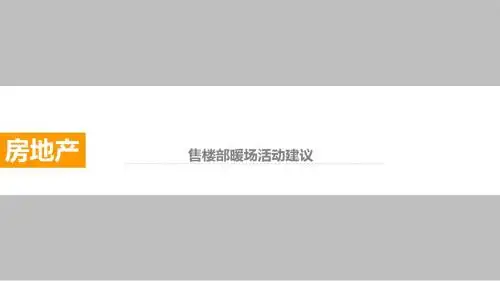 暖场活动集锦周末暖场必备PPT课件
