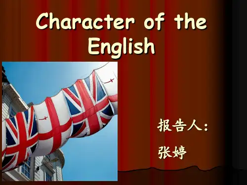 The English Character