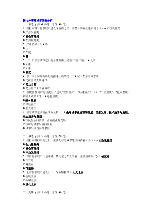 国内外智慧城市案例分析93
