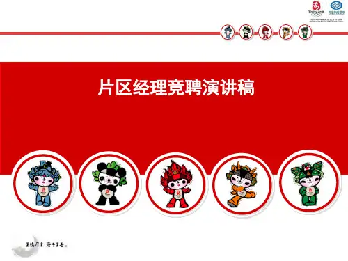 片区经理竞聘PPT2