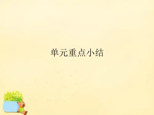 高中英语Unit1Friendship单元重点小结课件新人教版必修1