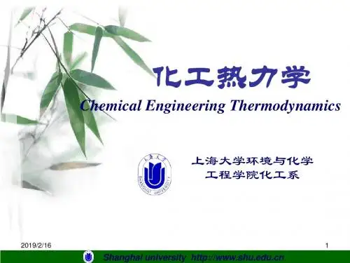 化工热力学第2章 热力学基本定律和概念-精品文档