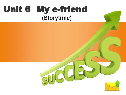 五年级英语上册课件-Unit 6 My e-friend（Story time）（111）-译林版